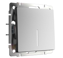 Выключатель Werkel одноклавишный с подсветкой серебро W1110165 4690389195501