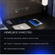 Выключатель встраиваемый Voltum S70 двухклавишный 10А, (титан) VLS020106