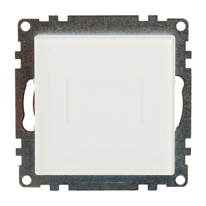 Выключатель 2-клавишный сенсорный (механизм) Stekker Катрин белый GLS2-7204-01 50275