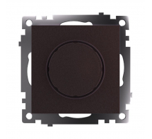 Выключатель диммирующий TRIAC Stekker Катрин шоколад GLS10-7106-04 49017