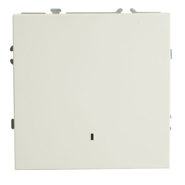 Выключатель одноклавишный Stekker Эмили с подсветкой белый фарфор RSW10-5101-01 49863