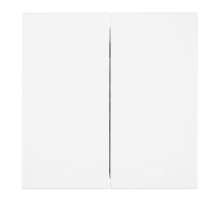 Выключатель 2-клавишный (механизм), Stekker, 250В, 10А Мия, RSW10-3104-01, белая магнолия 50429