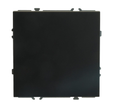 Переключатель 1-клавишный (механизм), STEKKER, 250В, 10A, серия Эмили, RSW10-5105-05, черный уголь, soft touch 49841