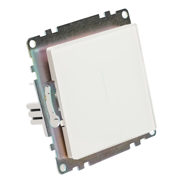 Выключатель 1-клавишный сенсорный (механизм) Stekker Катрин белый GLS2-7203-01 50274