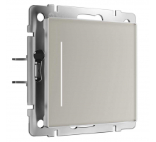 Сенсорный выключатель одноклавишный с подсветкой (дымчатый) W4512014/ a069762