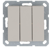 Выключатель трехклавишный Jasmart G3031T