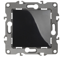 Кнопка ЭРА 12 10AX 250V чёрный 12-1111-06 Б0047835