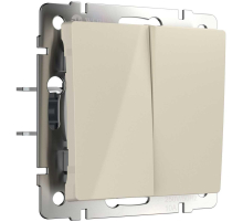 Перекрестный переключатель двухклавишный Werkel W1123003 4690389182150