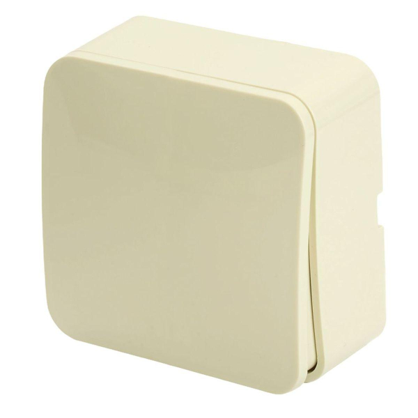 Выключатель одноклавишный Stekker слоновая кость MSW10-10-04 49470