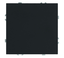 Переключатель 1-клавишный (механизм), СЗК, Stekker, 250В, 10A Эмили, RSW10-5105-05ZK, черный уголь, soft touch 50248