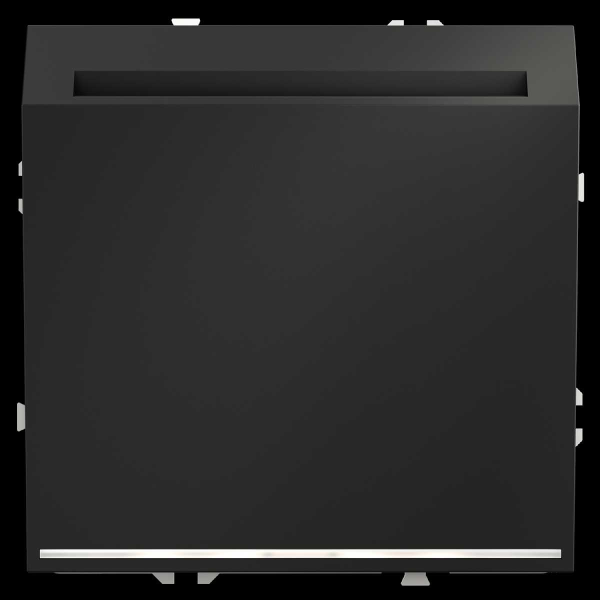 Выключатель встраиваемый S70 карточный 16А, (графит) Voltum VLS010707