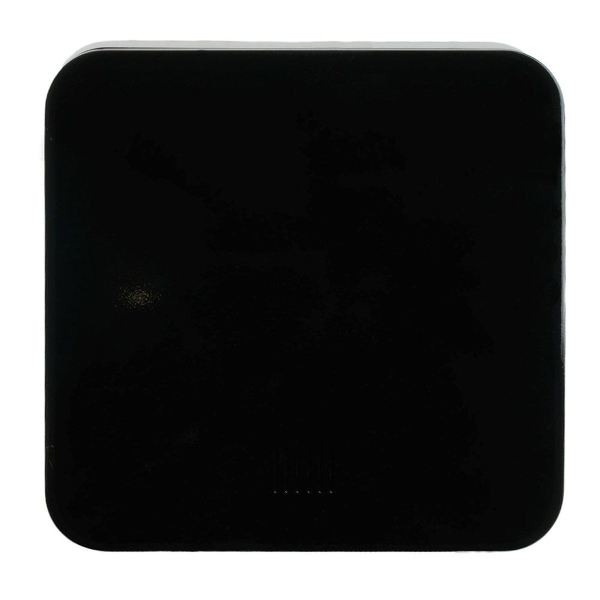 Выключатель одноклавишный Stekker София с подсветкой черный MSW10-11-20-02 49292