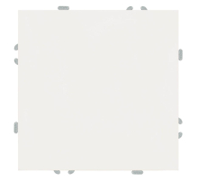 Переключатель 1-клавишный (механизм), СЗК, Stekker, 250В, 10A Эмили, RSW10-5105-01ZK, белый фарфор, soft touch 50232