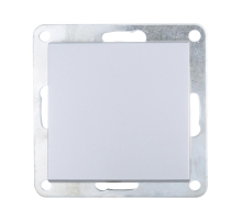 Переключатель LK Studio 1-кл., перекрестный (схема 7) 16 A, 250 B (серебристый металлик) LK80 840603-1