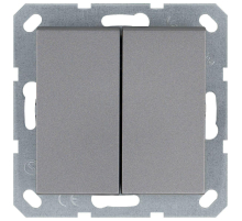 Выключатель двухклавишный Jasmart G3022S