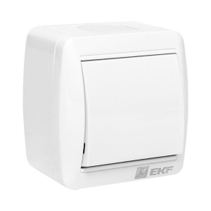 Владивосток Выключатель 10А IP54 бел. EKF PROxima EQR16-021-30-54