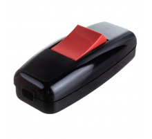 Выключатель навесной Lezard Accessories черно-красный 715-1121-611