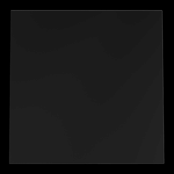 Клавиша для выключателя/переключателя одноклавишного S70 (черный матовый) Voltum VLS000108