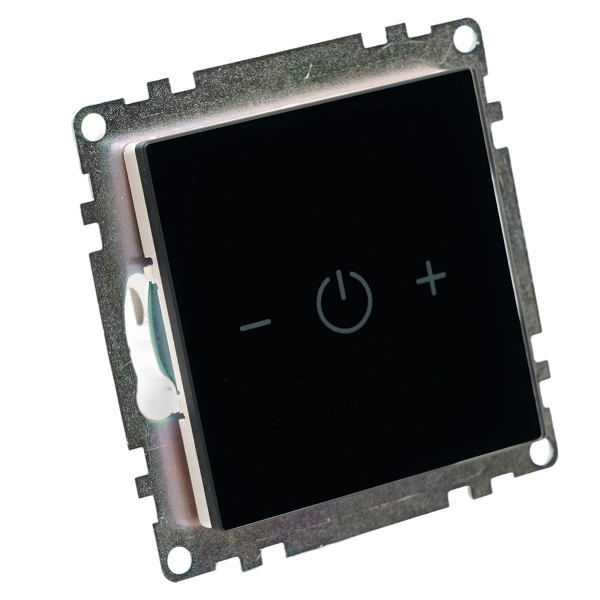 Выключатель диммирующий сенсорный (механизм) Stekker Катрин черный GLS00-7206-05 50277