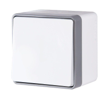 Выключатель одноклавишный влагозащищенный Werkel Gallant белый W5010201 4690389163920