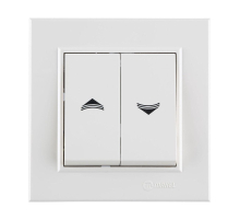 Переключатель проходной Makel Karea 56010020