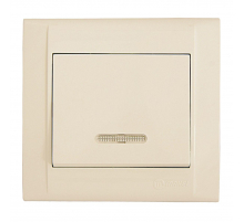 Выключатель проходн. с подсв. Makel Defne 42010025