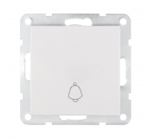 Выключатель-кнопка LK Studio 1-кл.(схема 1Т) 16 A, 250 B (белый) LK60 860504-1