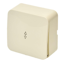 Переключатель одноклавишный Stekker слоновая кость MSW10-12-04 49478