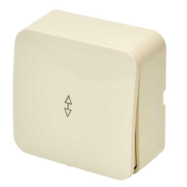 Переключатель одноклавишный Stekker слоновая кость MSW10-12-04 49478