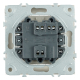 Переключатель 1-клавишный (механизм), Stekker, 250В, 10A Эмили, RSW10-5105-08, кашемир, soft touch 49893