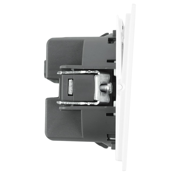 Выключатель 2-клавишный c индикатором (механизм), Stekker, 250В, 10А Мия, RSW10-3102-01, белая магнолия 50432