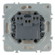 Выключатель 2-кл.самовозвр. (механизм), Stekker, 250В, 10А Эмили, RSW10-5113-08, кашемир, soft touch 50365