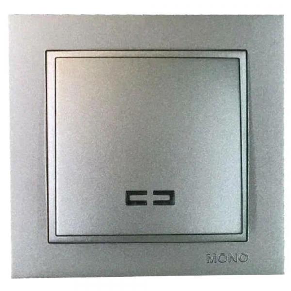 Выключатель одноклавишный Mono Electric Despina IP20 10A 250V антрацит 102-242425-101 Выключатель одноклавишный Mono Electric Despina IP20 10A 250V антрацит 102-242425-101