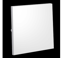 Клавиша для выключателя/переключателя одноклавишного S70 (белый матовый) Voltum VLS000102