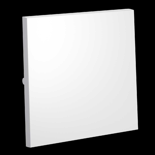 Клавиша для выключателя/переключателя одноклавишного S70 (белый матовый) Voltum VLS000102