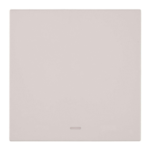 Выключатель 1-клавишный c индикатором (механизм), Stekker, 250В, 10А Мия, RSW10-3101-08, пудровый жемчуг 50475