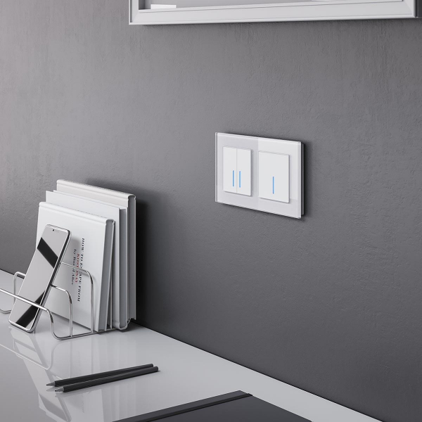 Сенсорный выключатель одноклавишный с функцией Wi-Fi Werkel белый W4510601 4690389171161 Сенсорный выключатель одноклавишный с функцией Wi-Fi Werkel белый W4510601 4690389171161