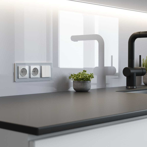 Выключатель одноклавишный с подсветкой Werkel W1110141 4690389197246