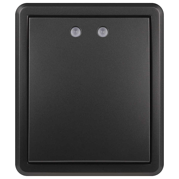Выключатель ЭРА Эксперт 11-1202-05 с подсветкой IP20 10АХ-250В ОУ антрацит Б0063044