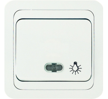 Кнопка таймера с подсветкой Makel Mimoza 12024