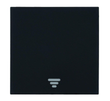 Выключатель 1-клавишный самовозвратный (механизм), Stekker, 250В, 10А Мия, RSW10-3112-05, черный бархат 50574