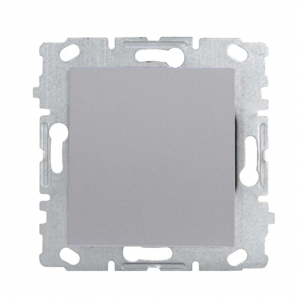 Выключатель одноклавишный Vesta-Electric Exclusive Silver Metallic серебро FVK050305SER Выключатель одноклавишный Vesta-Electric Exclusive Silver Metallic серебро FVK050305SER