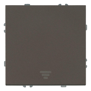 Выключатель 1-кл.самовозвр. (механизм), Stekker, 250В, 10А Эмили, RSW10-5112-09, антрацит, soft touch 50366