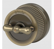 Выключатель Werkel двухклавишный на 4 положения Ретро W5720012 4690389166631