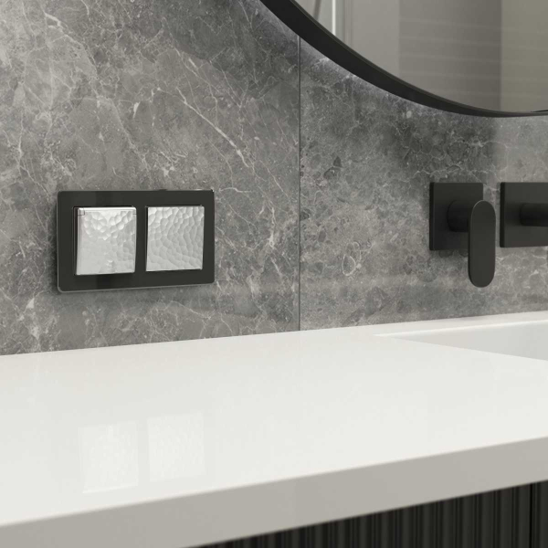 Выключатель Werkel Hammer одноклавишный серебряный W1210006 4690389161865