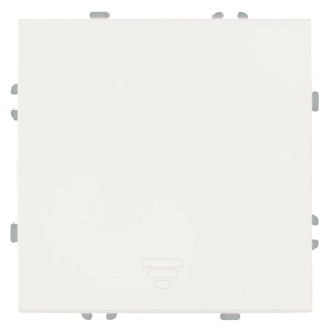 Выключатель 1-клавишный самовозвратный (механизм), Stekker, 250В, 10А Эмили, RSW10-5112-01, белый фарфор, soft touch 50324