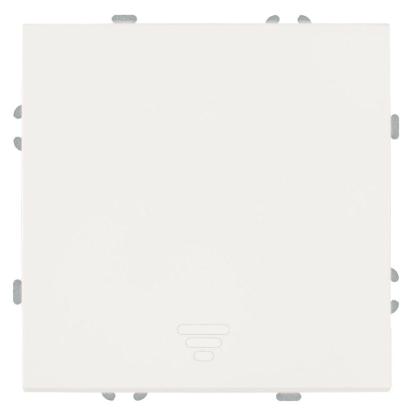 Выключатель 1-клавишный самовозвратный (механизм), Stekker, 250В, 10А Эмили, RSW10-5112-01, белый фарфор, soft touch 50324