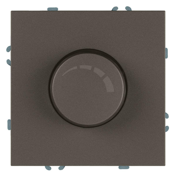 Выключатель диммирующий (механизм), Stekker, 250В, 500W Эмили, RSW10-5106-09, антрацит, soft touch 49920