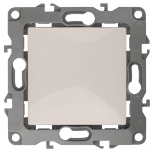 Выключатель одноклавишный ЭРА 12 10AX 250V 12-1101-02 Б0014622