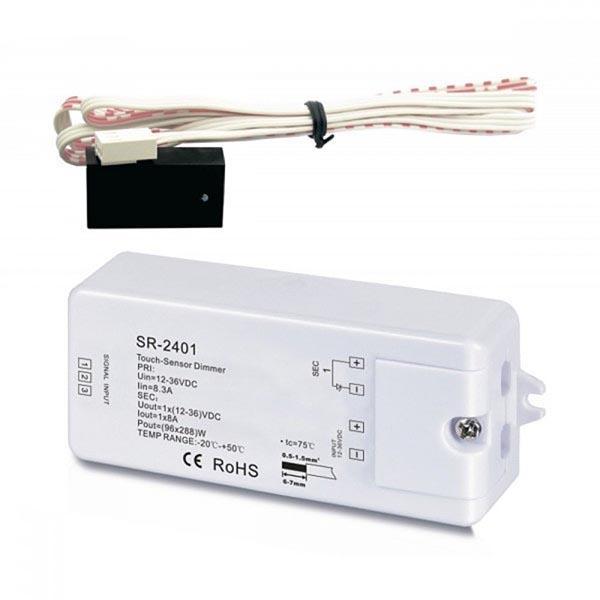 Выключатель сенсорный SWG I-Touch SR-2401B 000788 Выключатель сенсорный SWG I-Touch SR-2401B 000788